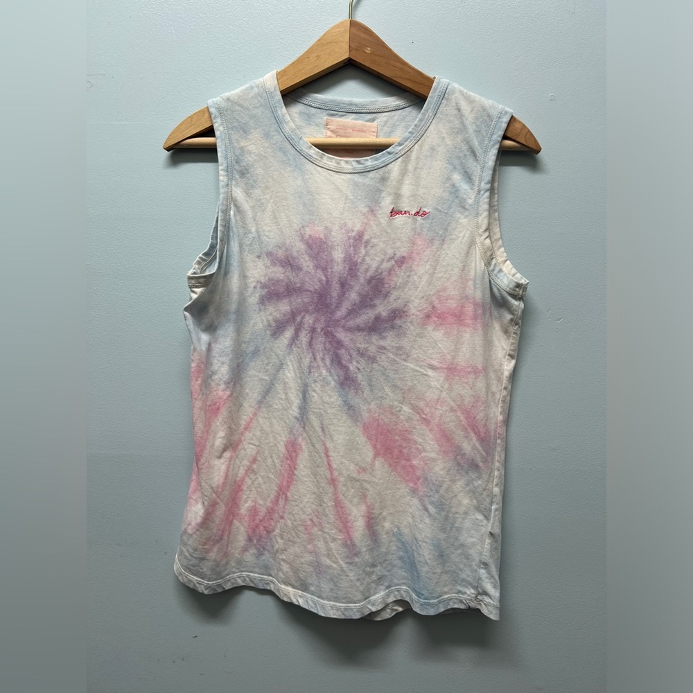 EUC ban.do tie dye tank top